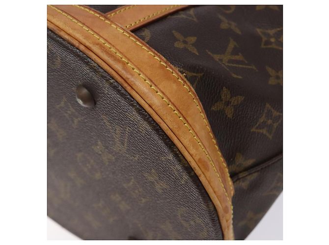 LOUIS VUITTON Borsa a Spalla Monogram Bucket GM M42236 LV Auth 138786 Monogramma - vista 15