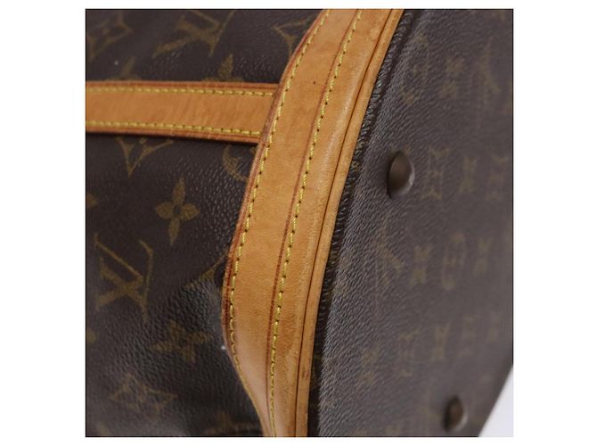 LOUIS VUITTON Borsa a Spalla Monogram Bucket GM M42236 LV Auth 138786 Monogramma - vista 17