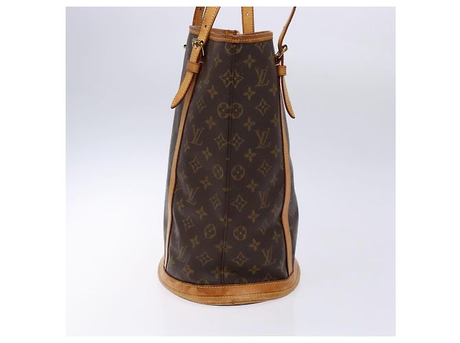 LOUIS VUITTON Borsa a Spalla Monogram Bucket GM M42236 LV Auth 138786 Monogramma - vista 4