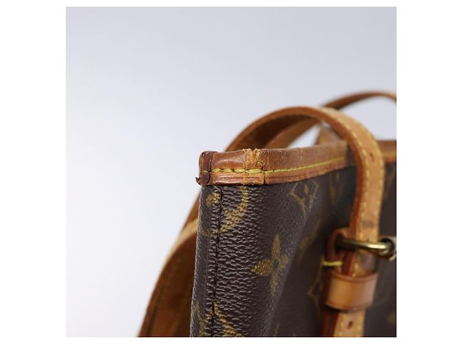 LOUIS VUITTON Borsa a Spalla Monogram Bucket GM M42236 LV Auth 138786 Monogramma - vista 9