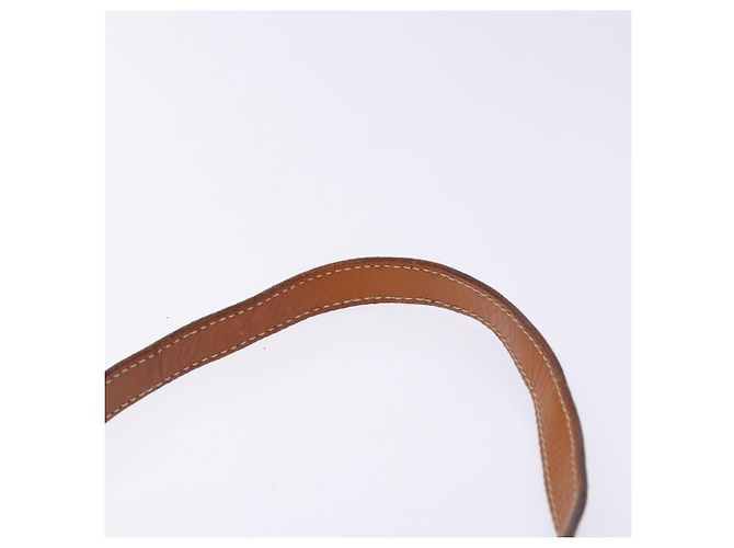 Céline Borsa a Spalla in Tela Macadam CELINE in Pelle PVC Marrone Oro Auth ki5877 D'oro - vista 13