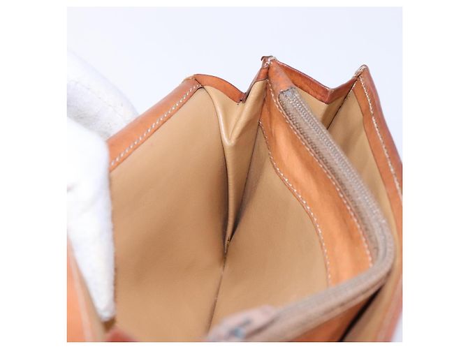 Céline Borsa a Spalla in Tela Macadam CELINE in Pelle PVC Marrone Oro Auth ki5877 D'oro - vista 18