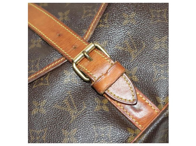LOUIS VUITTON Borsa a Spalla Monogram Saumur 35 M42254 LV Auth 138785 Monogramma - vista 10