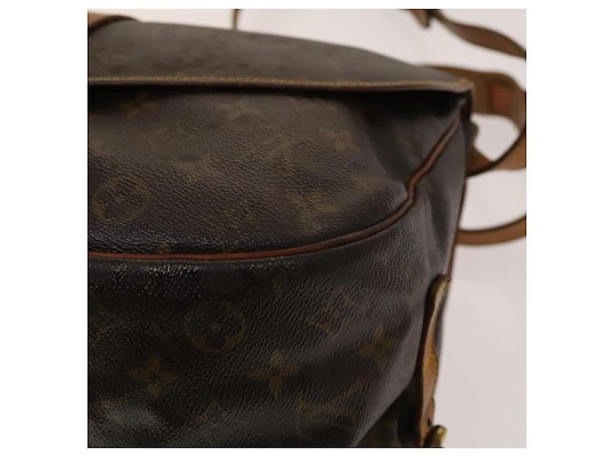 LOUIS VUITTON Borsa a Spalla Monogram Saumur 35 M42254 LV Auth 138785 Monogramma - vista 16