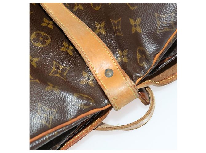 LOUIS VUITTON Borsa a Spalla Monogram Saumur 35 M42254 LV Auth 138785 Monogramma - vista 20