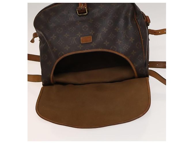 LOUIS VUITTON Borsa a Spalla Monogram Saumur 35 M42254 LV Auth 138785 Monogramma - vista 22