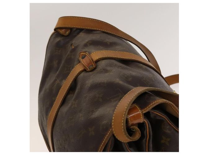 LOUIS VUITTON Borsa a Spalla Monogram Saumur 35 M42254 LV Auth 138785 Monogramma - vista 6