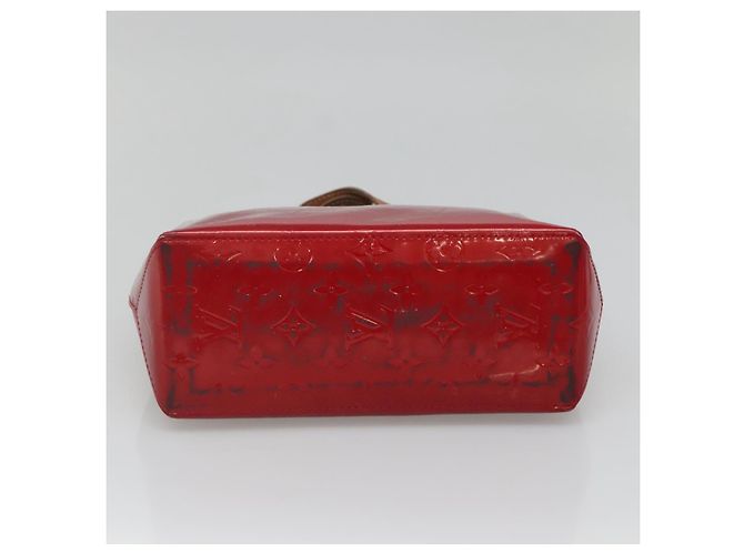 LOUIS VUITTON Handtasche Monogram Vernis Reade PM Pomme D'amour M91990 Auth BA4907 Rot - Ansicht 5