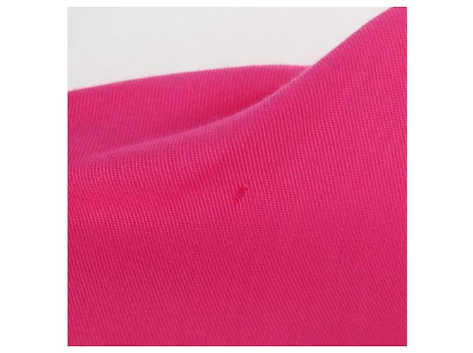 Céline CELINE Short Sleeved T Shirt Rayon Pink Auth 138998 - view 9