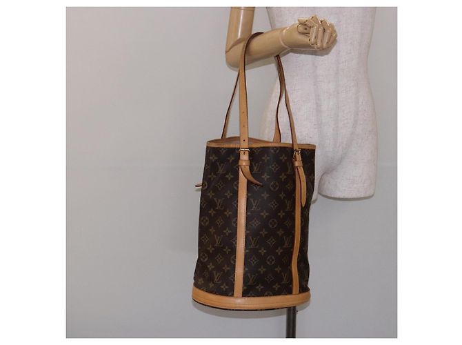 LOUIS VUITTON Borsa a Spalla Monogram Bucket GM M42236 LV Auth th6298 Monogramma - vista 22