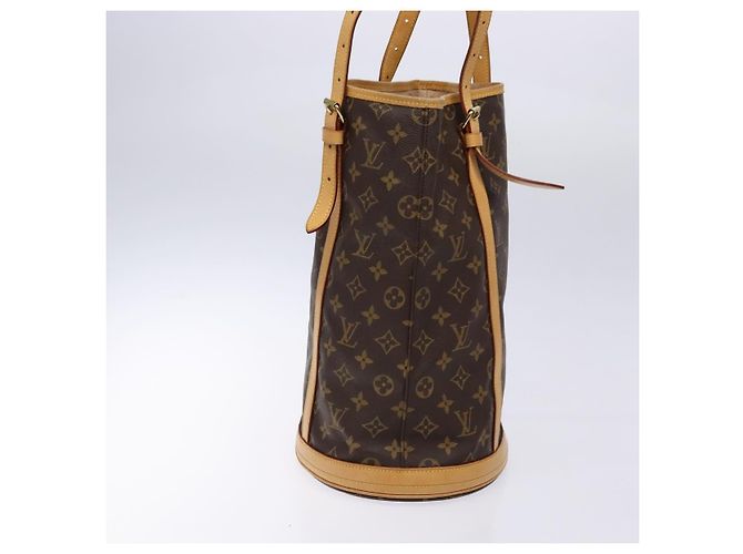 LOUIS VUITTON Borsa a Spalla Monogram Bucket GM M42236 LV Auth th6298 Monogramma - vista 3