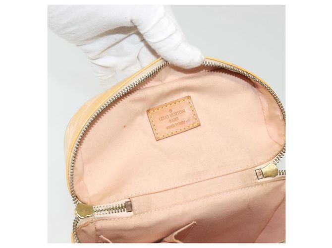 LOUIS VUITTON Borsa Verticale Vernis Sullivan Rosa Marshmallow M91298 Auth 139503 - vista 10
