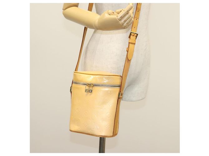 LOUIS VUITTON Borsa Verticale Vernis Sullivan Rosa Marshmallow M91298 Auth 139503 - vista 21