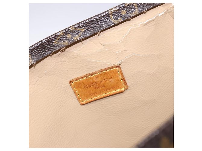 LOUIS VUITTON Borsa Sac Plat Monogram M51140 LV Auth 139007 Monogramma - vista 17