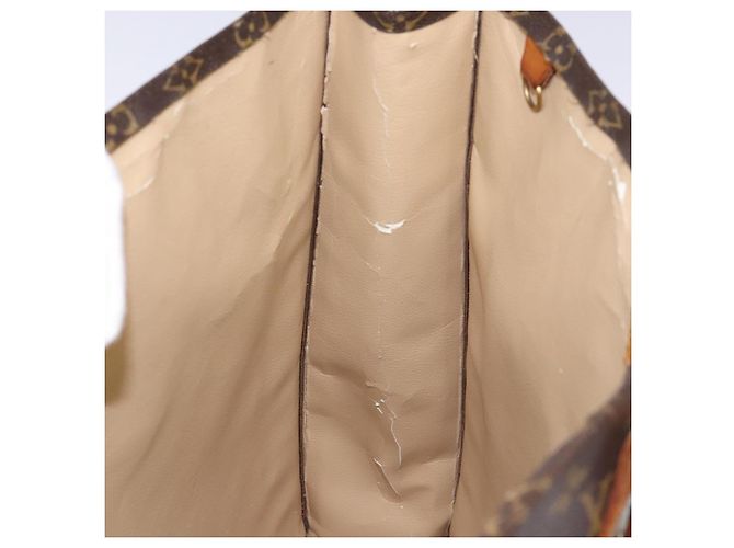 LOUIS VUITTON Borsa Sac Plat Monogram M51140 LV Auth 139007 Monogramma - vista 19