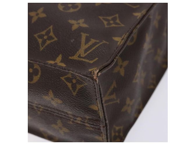 LOUIS VUITTON Borsa Sac Plat Monogram M51140 LV Auth 139007 Monogramma - vista 9