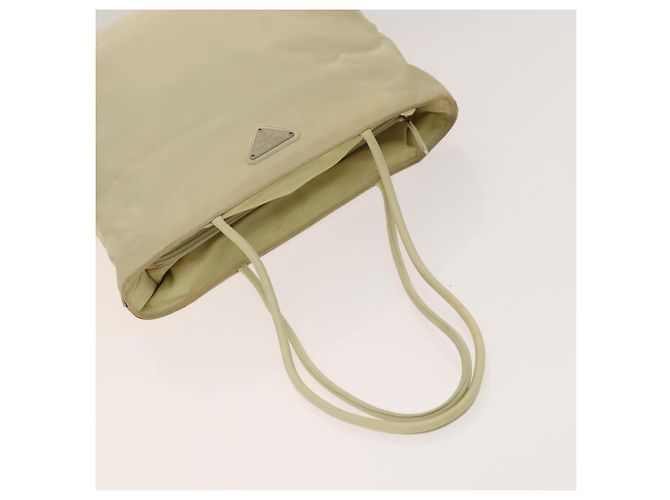 PRADA Tote Bag Nylon 4Set Weiß Khaki Schwarz Auth ki5890 - Ansicht 9