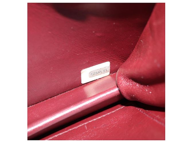 CHANEL Matelassé Doppio Chiusura Coco Borsa Catena Pelle di Agnello CC Auth 138976SA Nero D'oro - vista 10