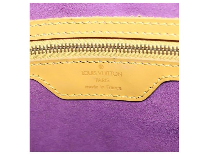 LOUIS VUITTON Borsa a Spalla Epi Saint Jacques Gialla M52269 Auth 140079 Giallo - vista 17
