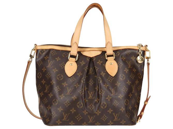 LOUIS VUITTON Monogram Palermo PM Tote Bag M40145 LV Auth 138103A Monogramm - Ansicht 2