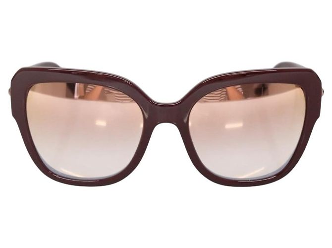 Dolce & Gabbana Gafas de sol DOLCE&GABBANA Plástico Rojo Auth BA5048 Roja - vista 2