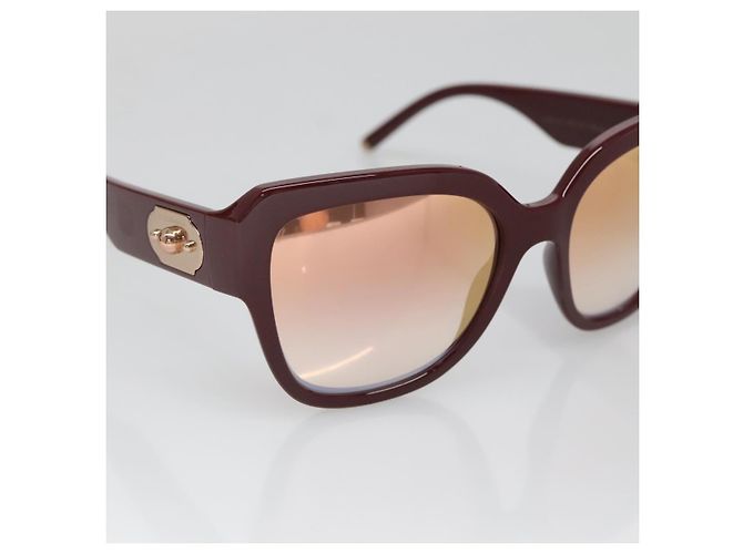 Dolce & Gabbana Gafas de sol DOLCE&GABBANA Plástico Rojo Auth BA5048 Roja - vista 6