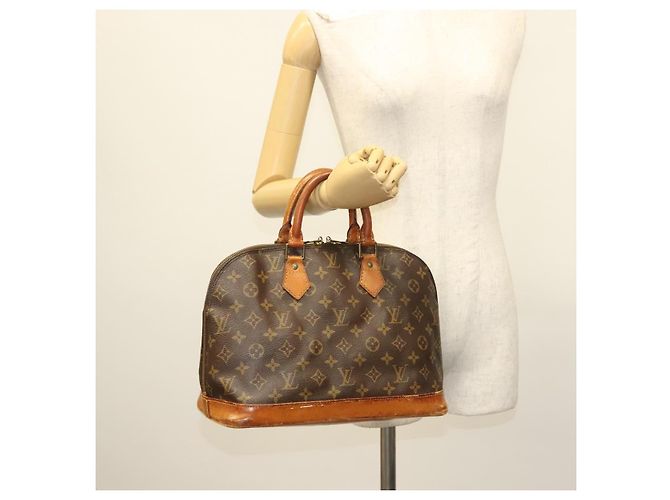 LOUIS VUITTON Borsa a Mano Monogram Alma M51130 LV Auth 139859 Monogramma - vista 21