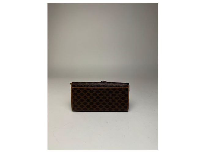 Céline Vintage Celine Paris Leather wallet brown - view 14