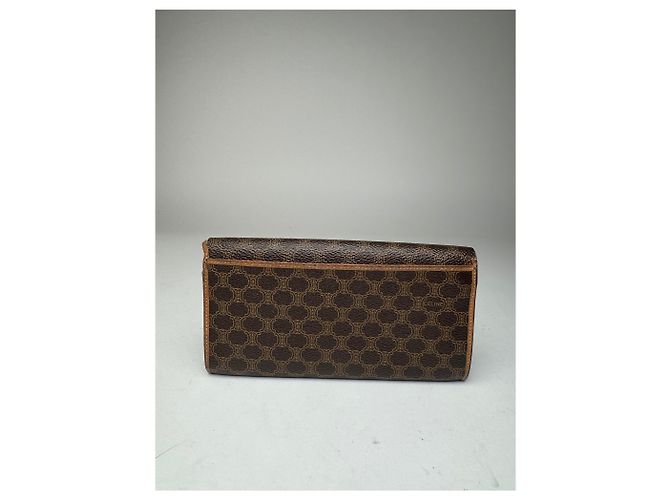 Céline Vintage Celine Paris Leather wallet brown - view 2