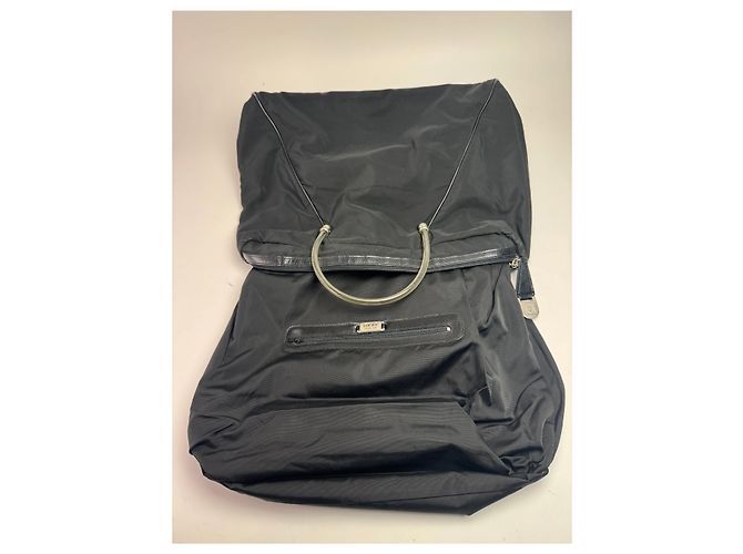Vintage Loewe Madrid Canvas Handtasche Schwarz - Ansicht 3