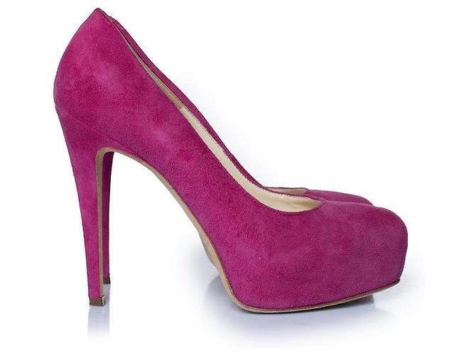 Brian Atwood Maison Margiela, zeppe in pelle marrone - vista 4