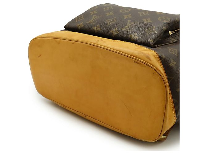 Zaino Montsouris GM in Monogramma Louis Vuitton Marrone - vista 4