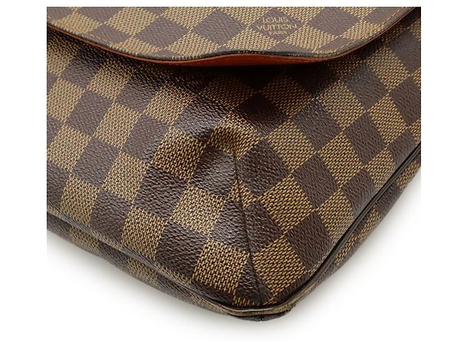 Borsa a Spalla Damier Musette Louis Vuitton Marrone Damier ebene - vista 4