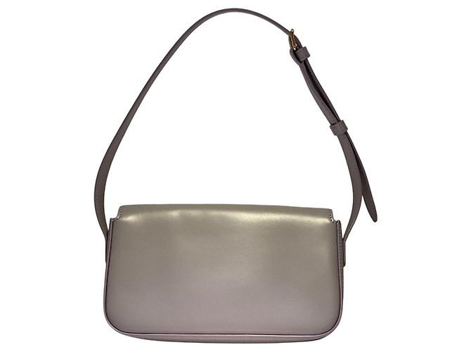 Borsa a mano Céline Claude in pelle lavanda - vista 5