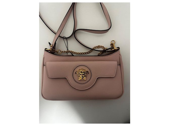 Borsa Mini La Medusa di Versace Rosa D'oro Pesca - vista 2