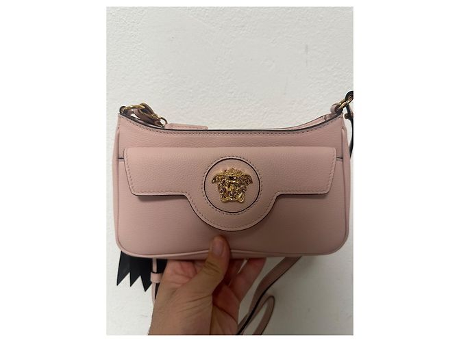 Borsa Mini La Medusa di Versace Rosa D'oro Pesca - vista 8