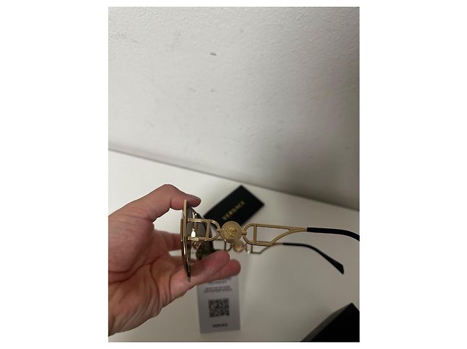 Occhiali da sole Versace Pilot Medusa ‘95 D'oro - vista 7