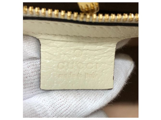 Borsa Gucci GG Repomme 2 in 1 Beige - vista 14