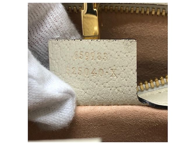 Borsa Gucci GG Repomme 2 in 1 Beige - vista 15