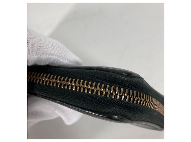 Gucci Schwarze Leder Lange Brieftasche - Ansicht 8