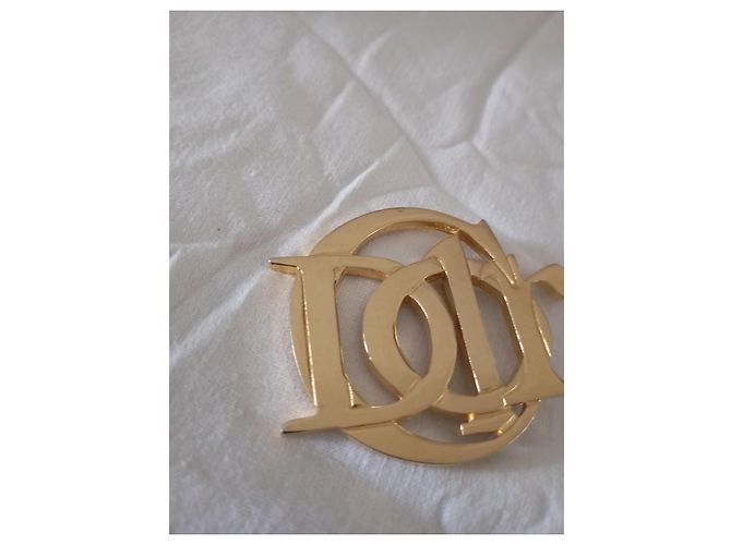 Spilla Dior Profumo Metallo Dorato D'oro - vista 4