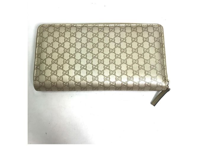 Cartera larga Guccissima en oro de Gucci Dorado - vista 2