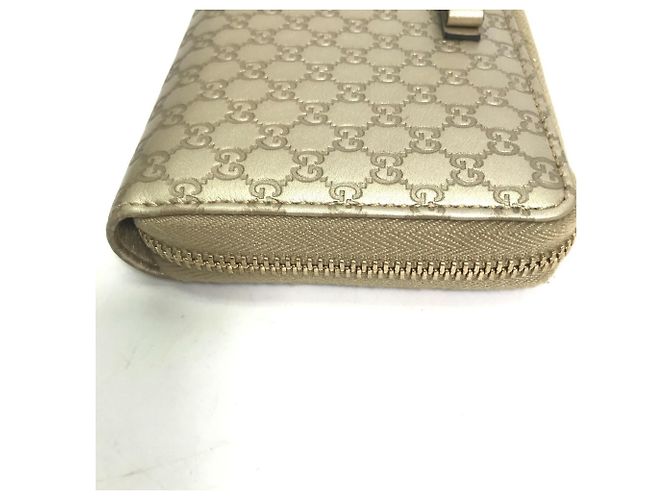 Cartera larga Guccissima en oro de Gucci Dorado - vista 4