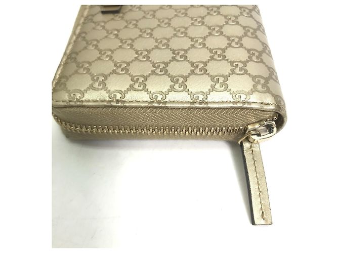 Cartera larga Guccissima en oro de Gucci Dorado - vista 6