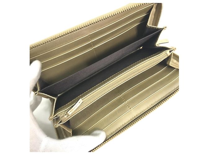 Cartera larga Guccissima en oro de Gucci Dorado - vista 9
