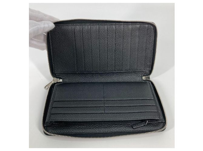 Portafoglio zip Jumbo GG di Gucci Nero - vista 11