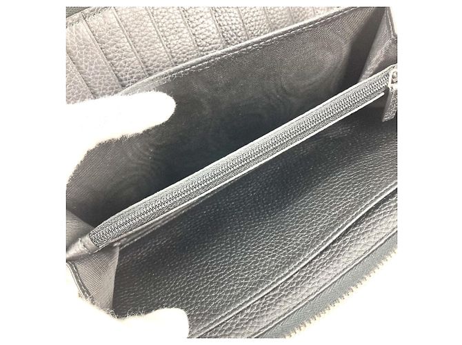 Portafoglio zip Jumbo GG di Gucci Nero - vista 12