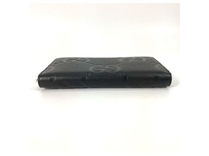 Portafoglio zip Jumbo GG di Gucci Nero - vista 2