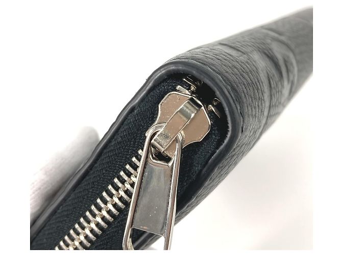 Portafoglio zip Jumbo GG di Gucci Nero - vista 8