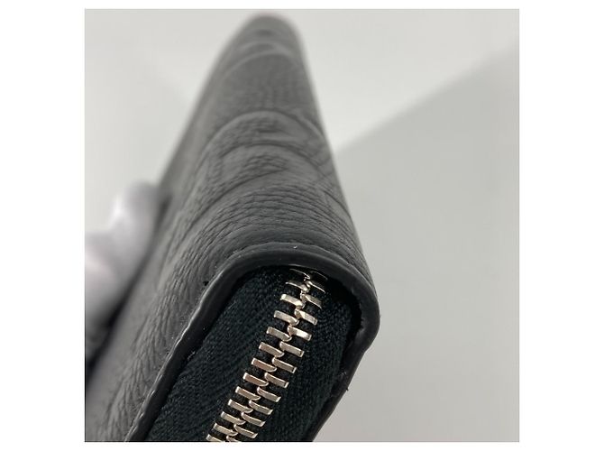 Portafoglio zip Jumbo GG di Gucci Nero - vista 9